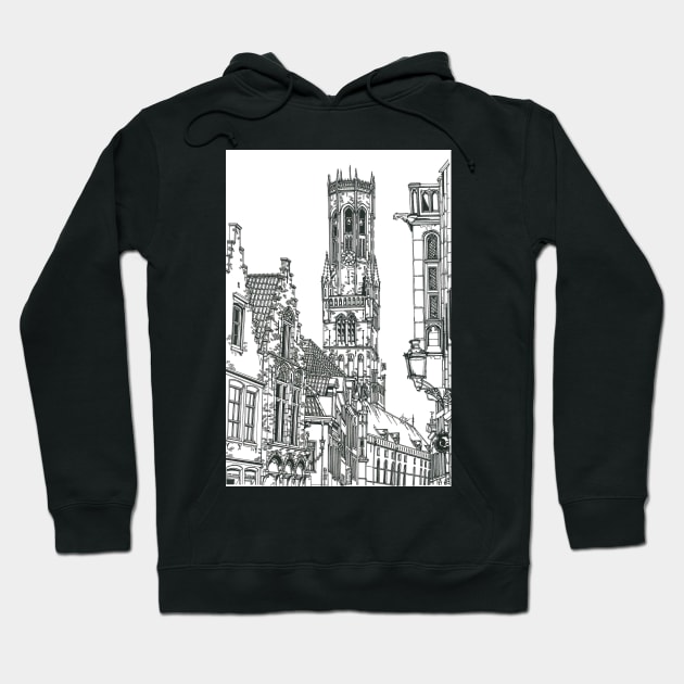 Brugge Hoodie by valery in the gallery